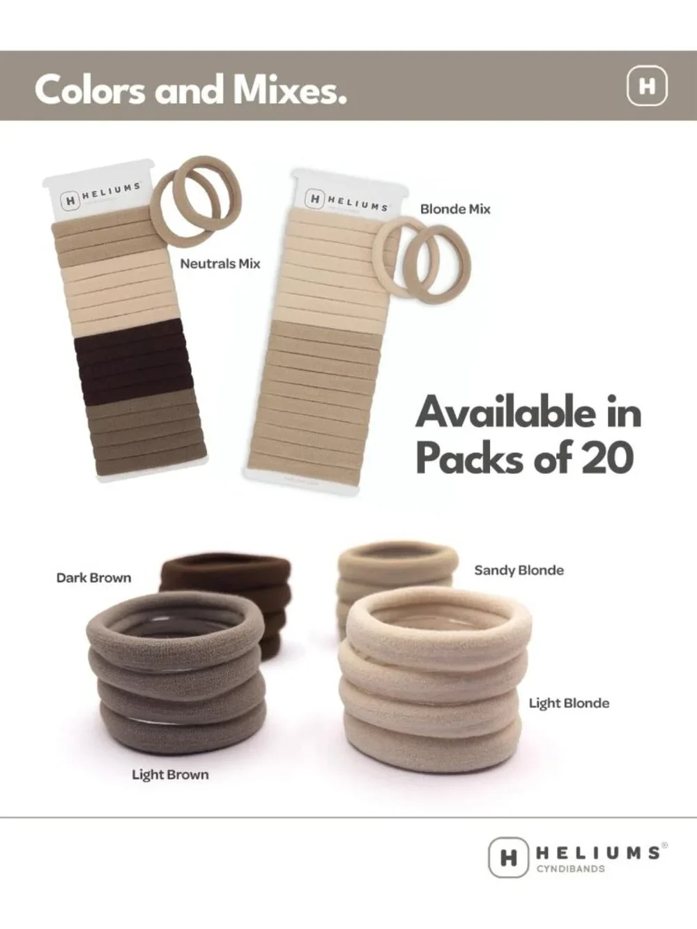 Soft Seamless Hair Ties - No Damage Stretchy Ponytail Holders for All Hair